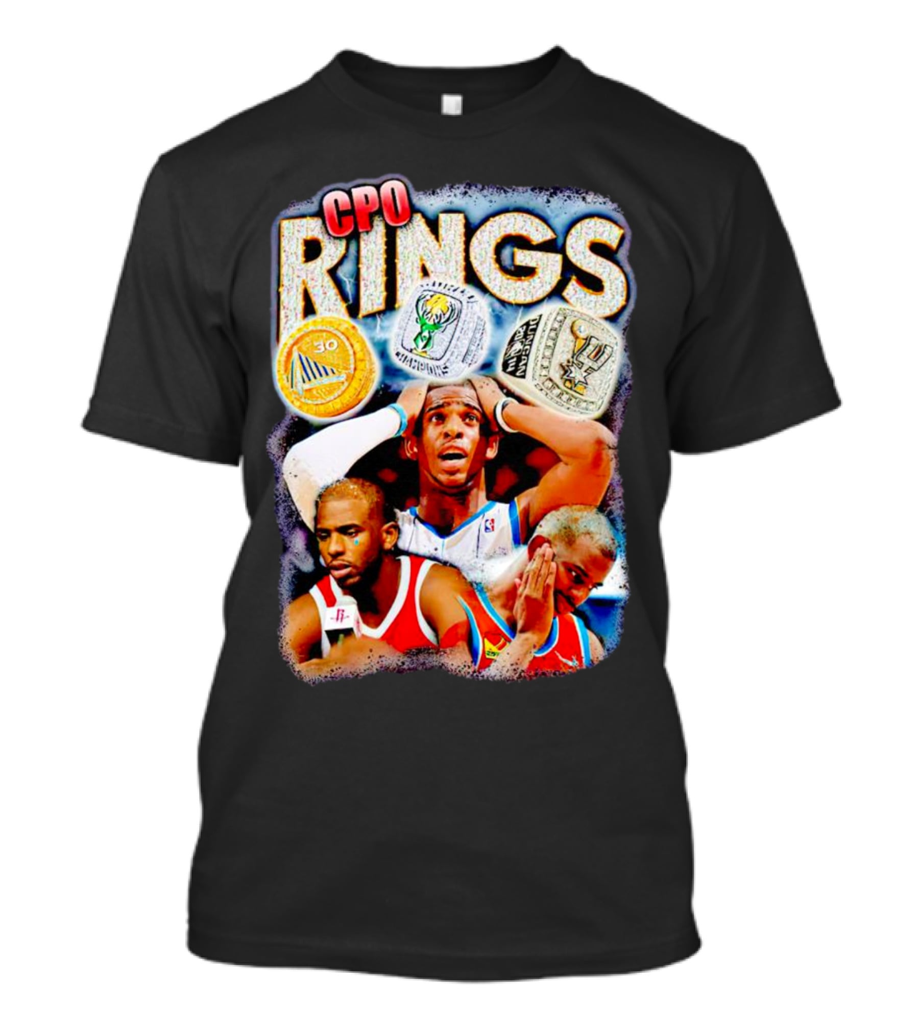 CPO Rings NBA Basketball Champion Dreams And Legacy T-Shirt