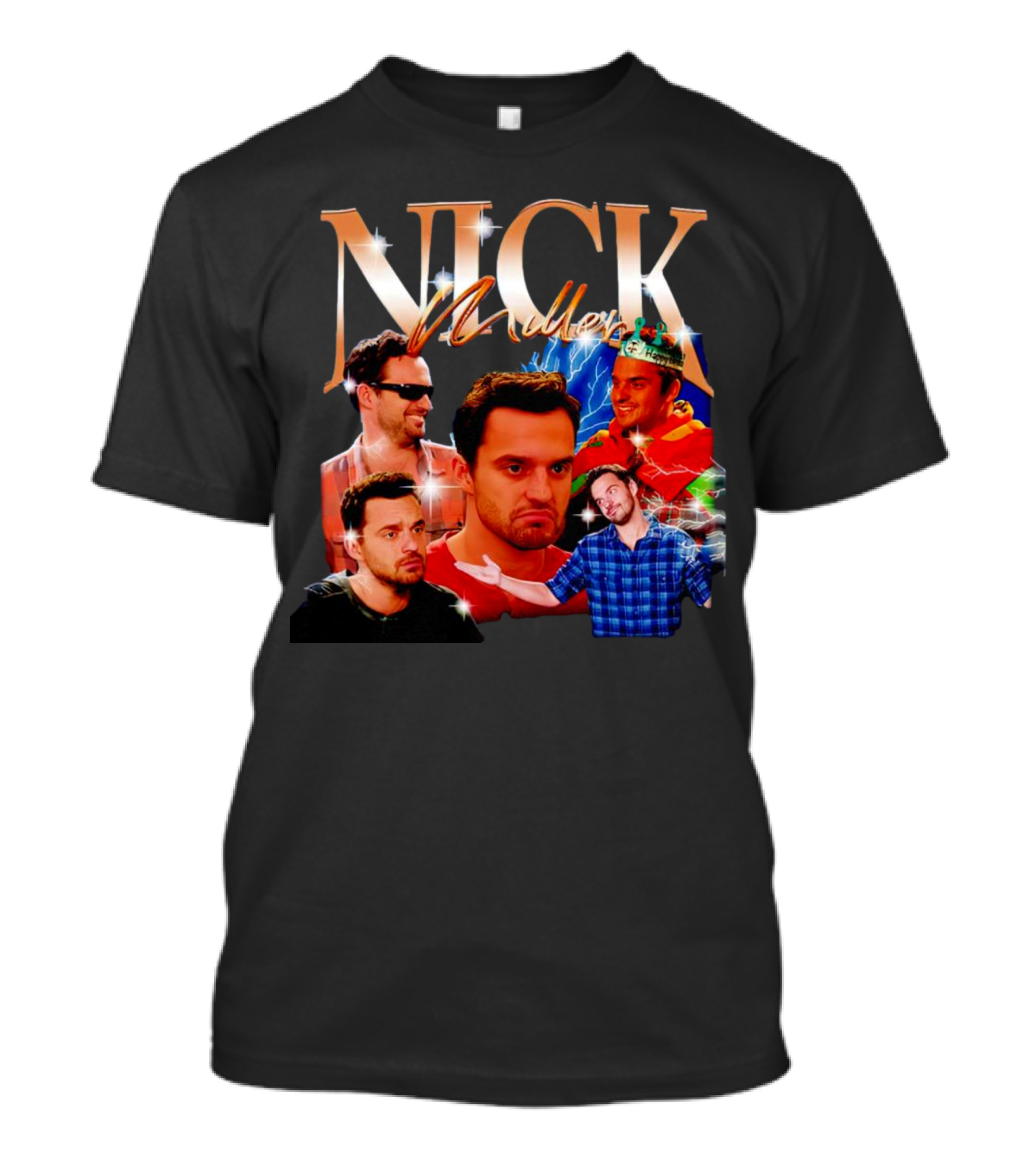 Nick Miller 90s Collage T-Shirt