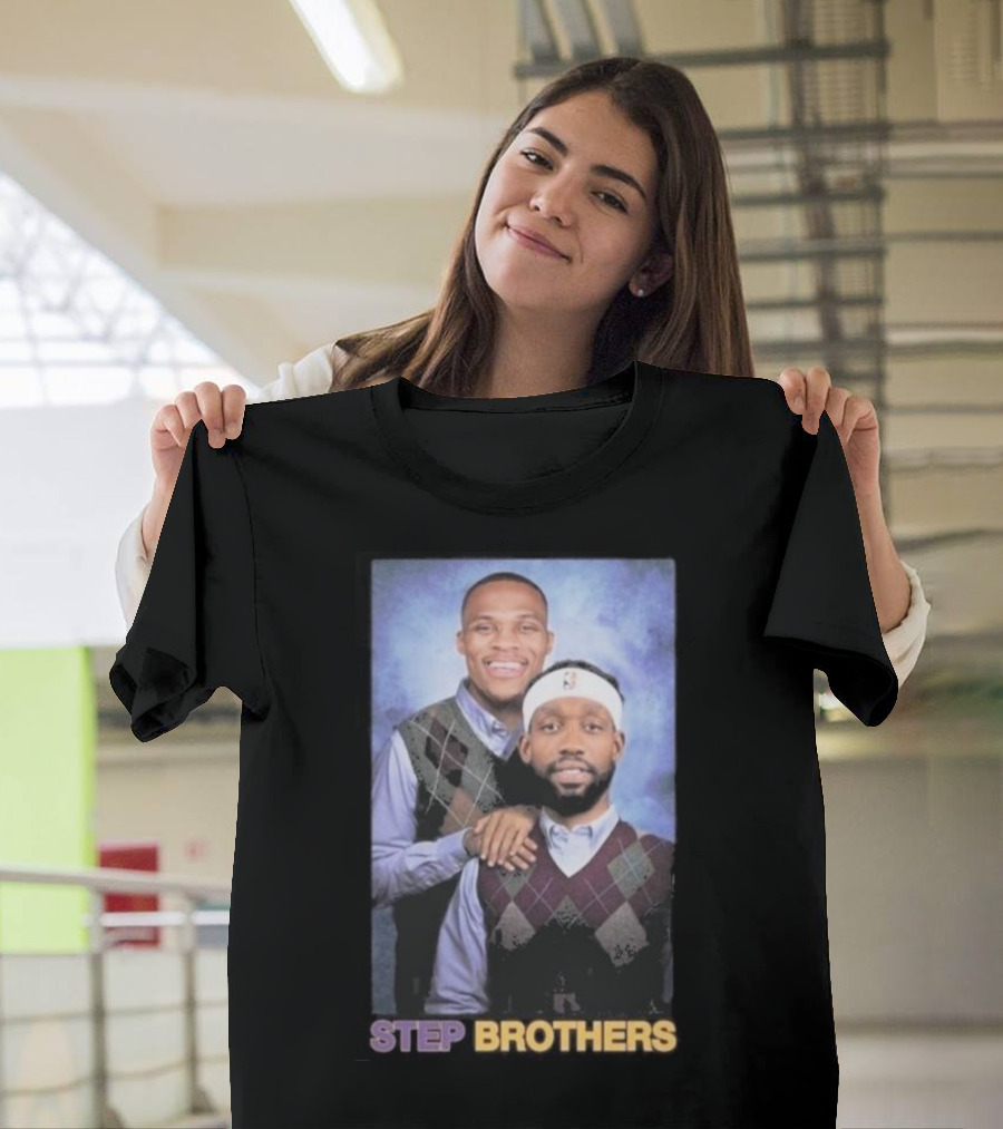 Lakers Westbrook Beverly Step Brothers T-Shirt