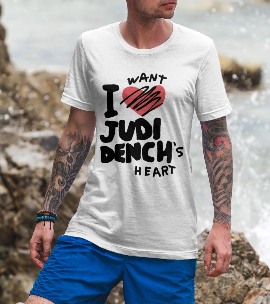 I Love Judi Dench's Heart T-Shirt