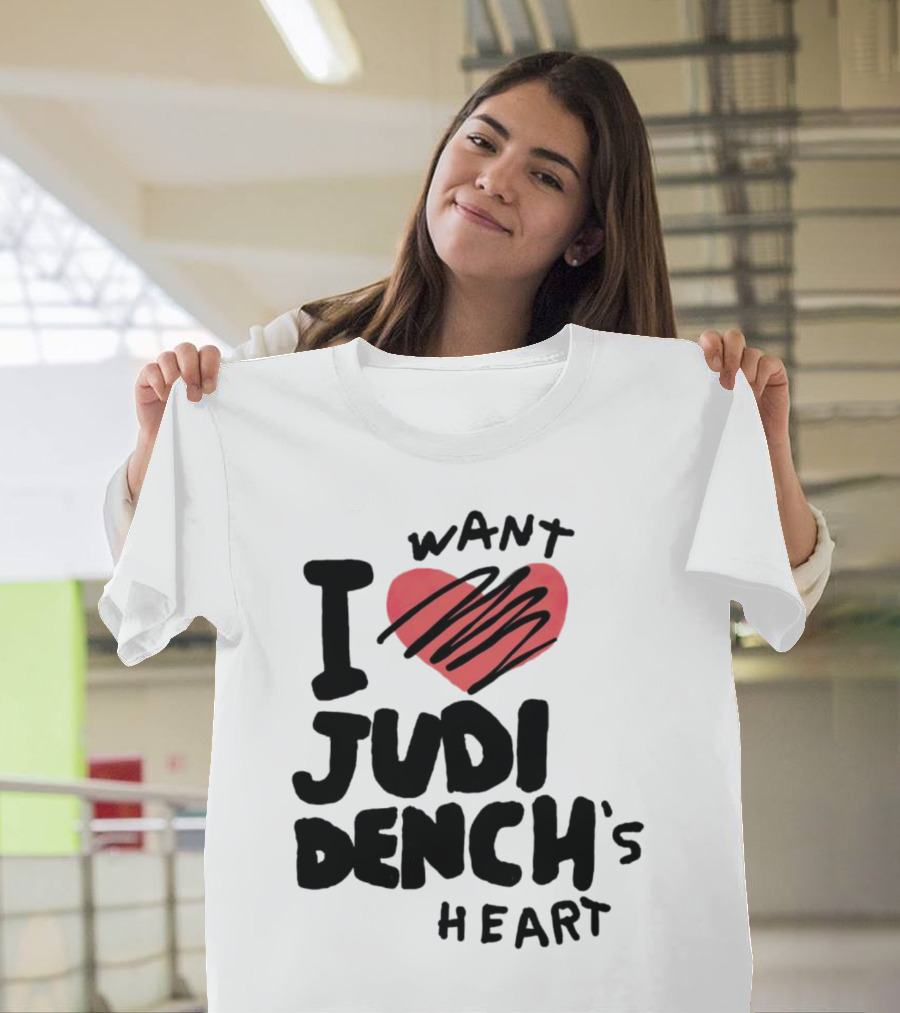 I Love Judi Dench's Heart T-Shirt