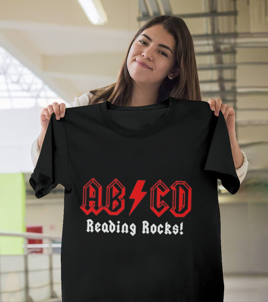 Ab Cd Reading Rocks T-Shirt