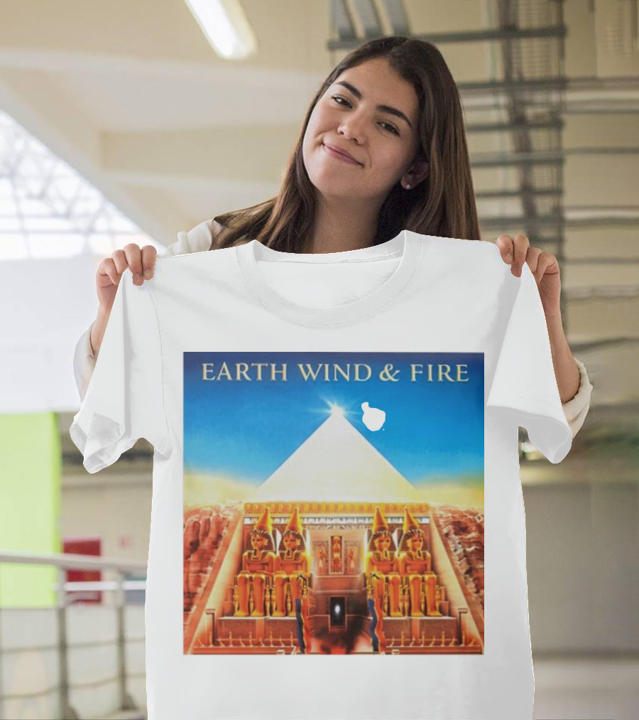 Earth Wind And Fire Pyramid And Sphinx T-Shirt