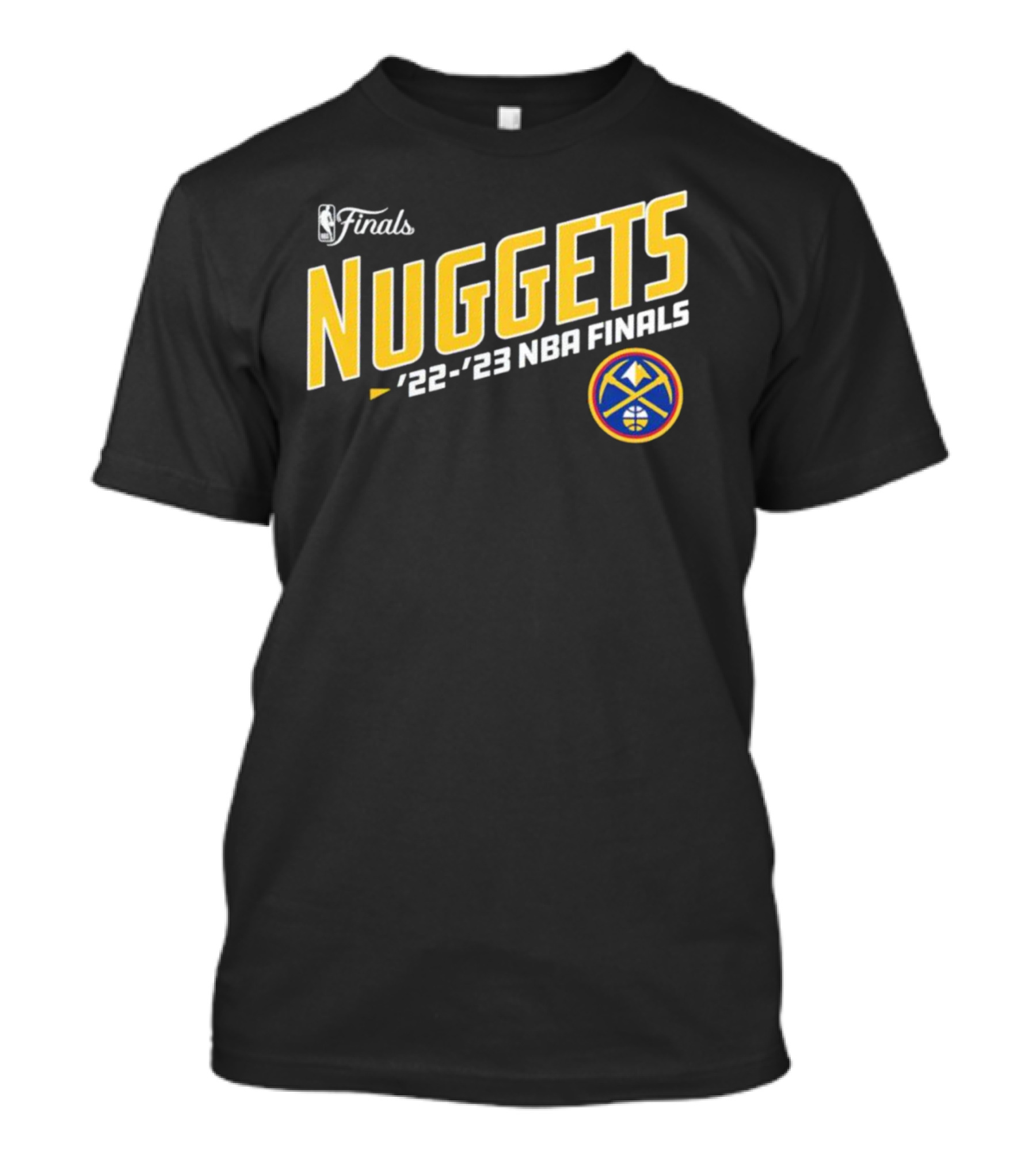 Nuggets '22-'23 NBA Finals Logo Denver Basketball Champion T-Shirt