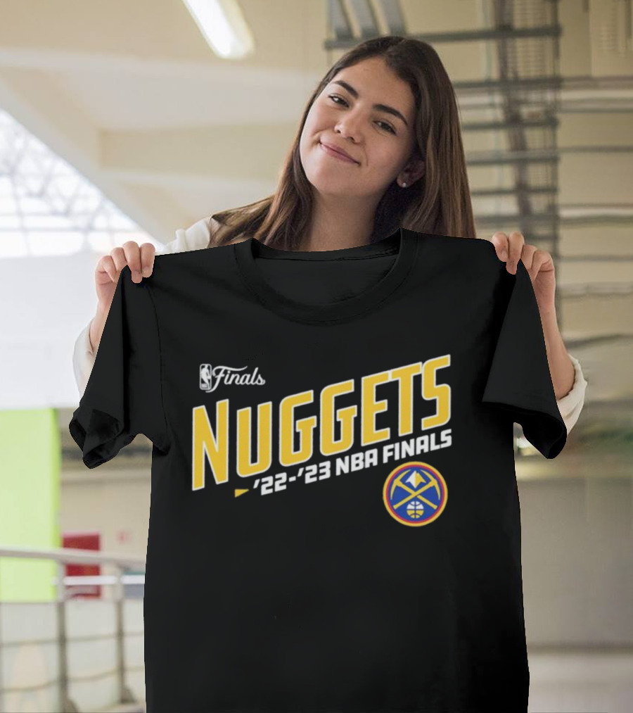 Nuggets '22-'23 NBA Finals Logo Denver Basketball Champion T-Shirt