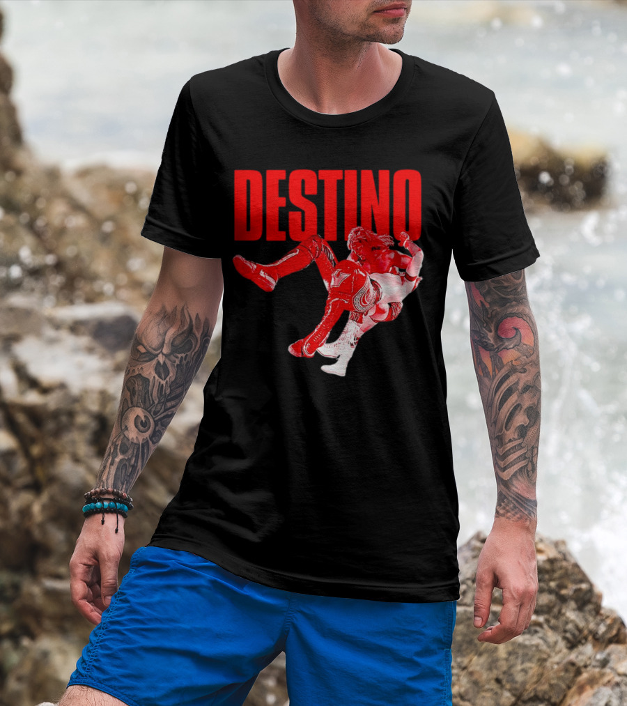 DESTINO Tetsuya Naito Wrestling Finishing Move T-Shirt