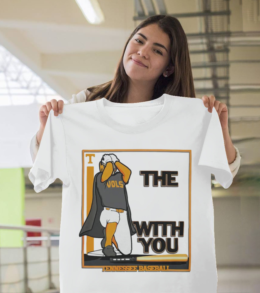 Tennessee Volunteers Baseball May the Vols Be with You T-Shirt