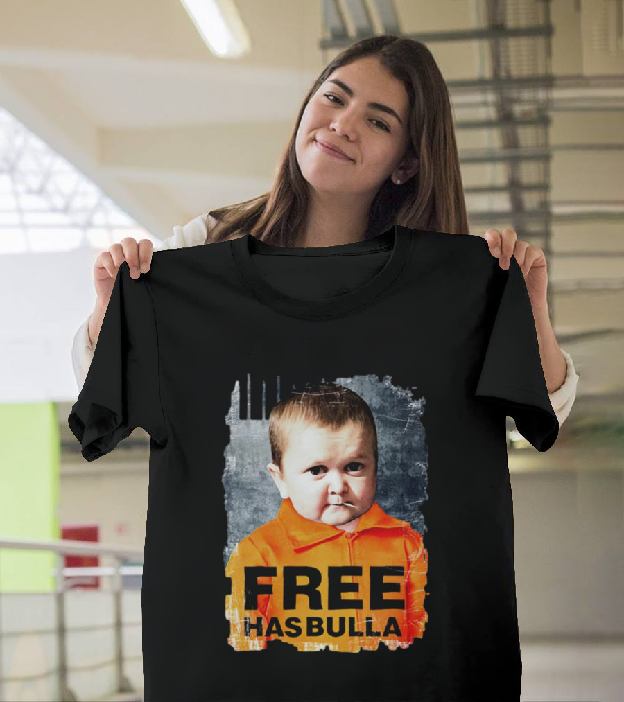 Hasbulla Magomedov Free Hasbulla Orange Jumpsuit T-Shirt