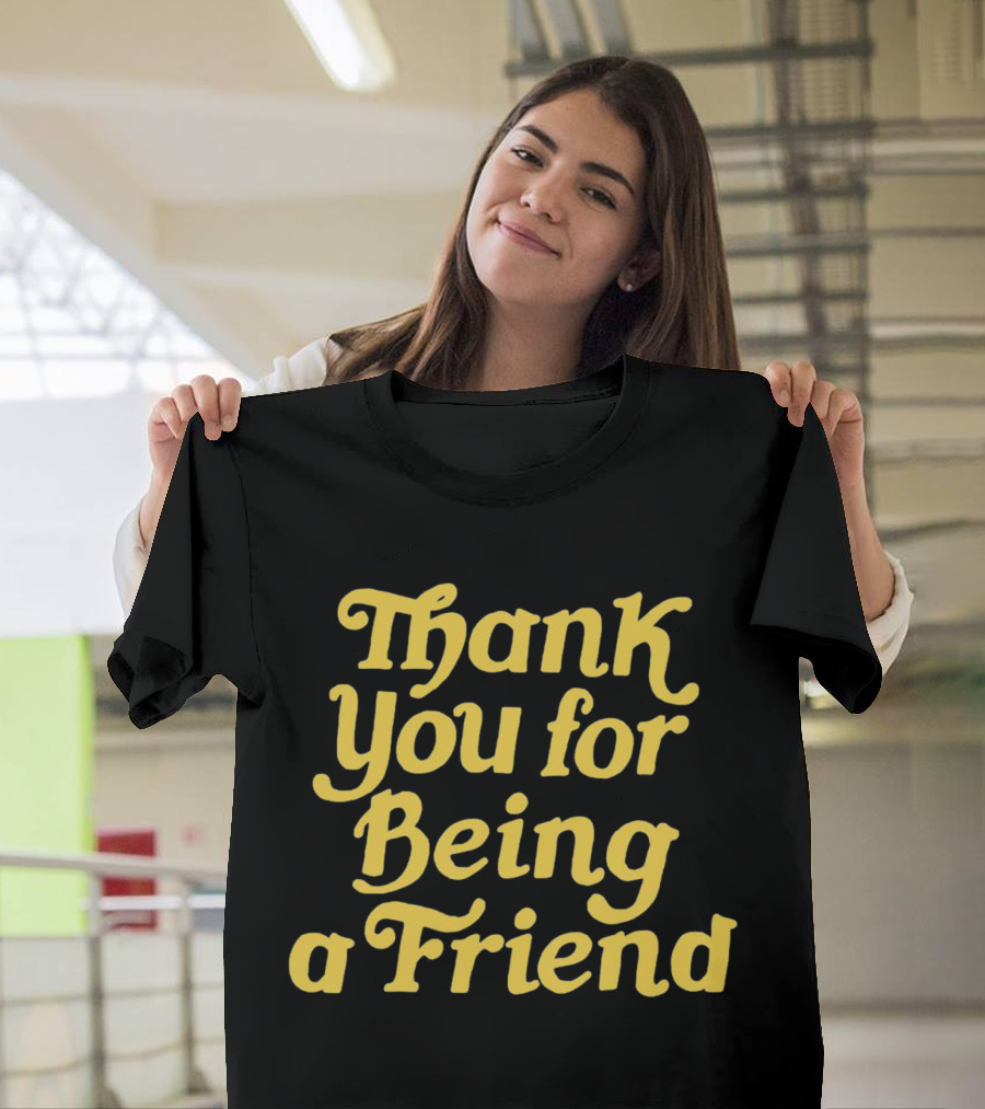 Thank You For Being A Friend Retro Style Golden Girls Fan T-Shirt