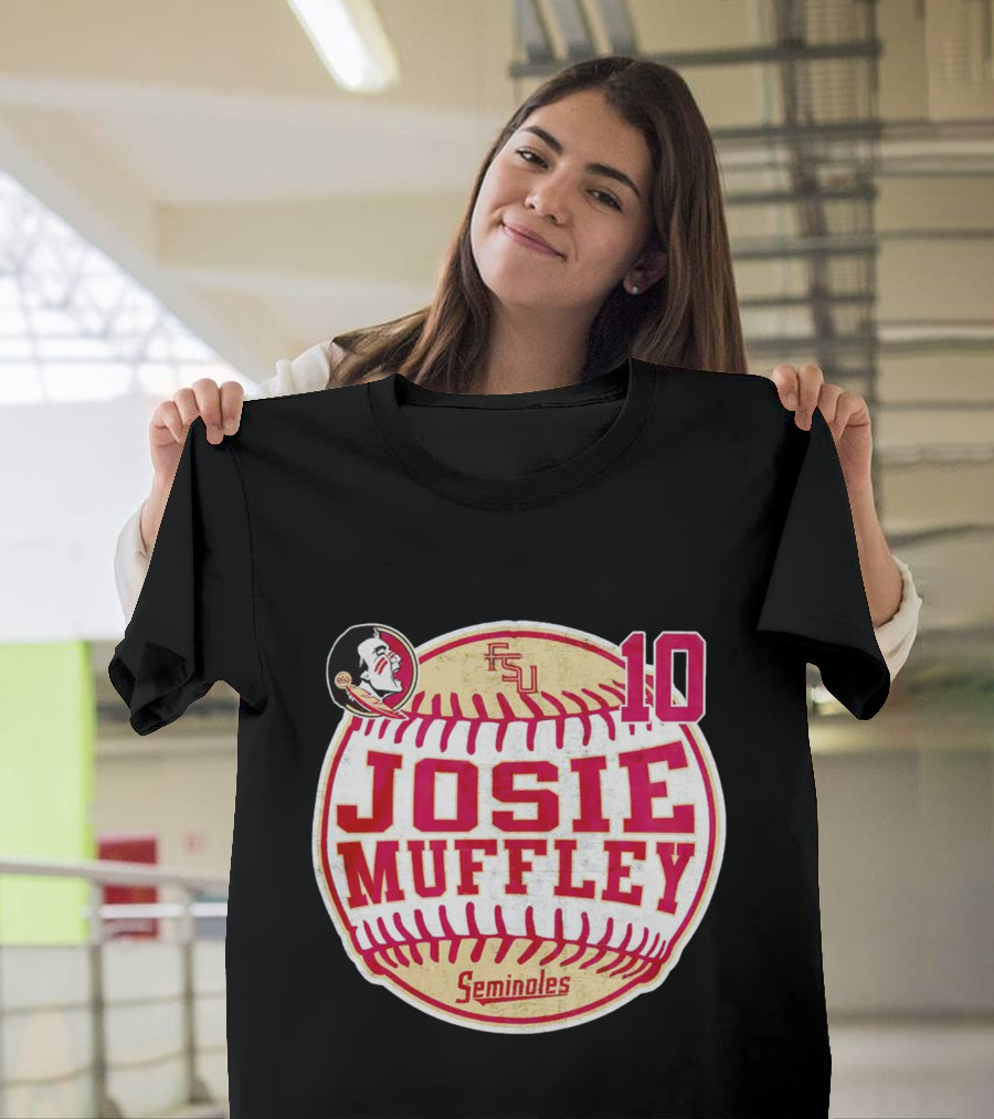 Florida State Seminoles Josie Muffley FSU Softball 10 T-Shirt