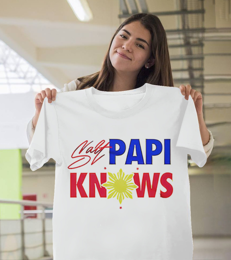 Salt Papi Knows Filipino Sun T-Shirt