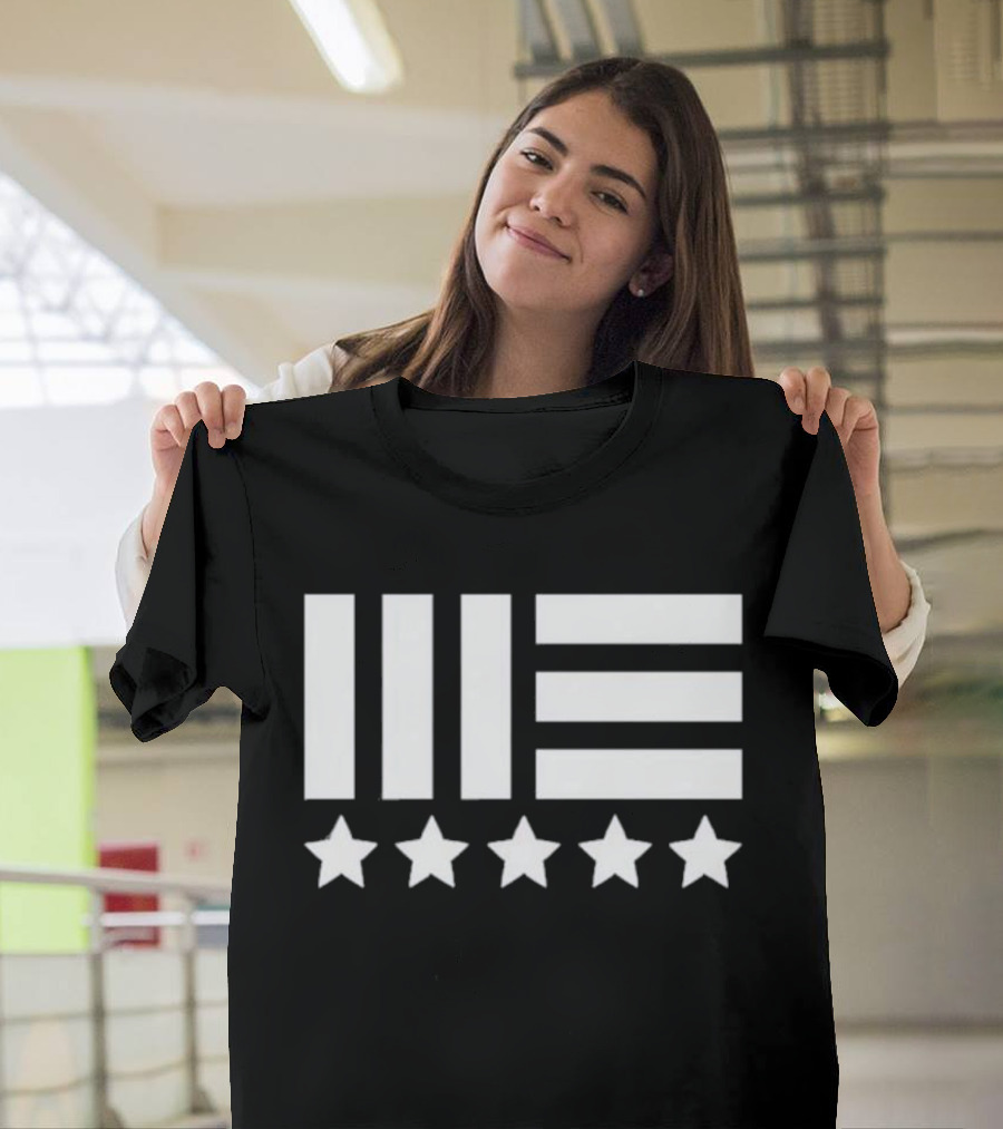 Tacticians Authority Far Cry Military Stripes And Stars Emblem T-Shirt