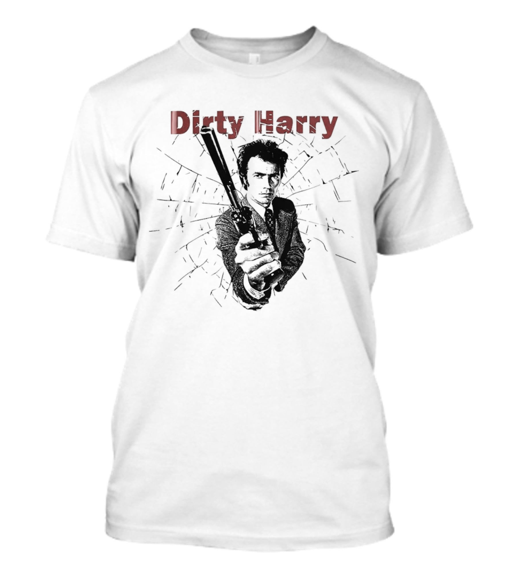 Dirty Harry Gun Scene Iconic T-Shirt
