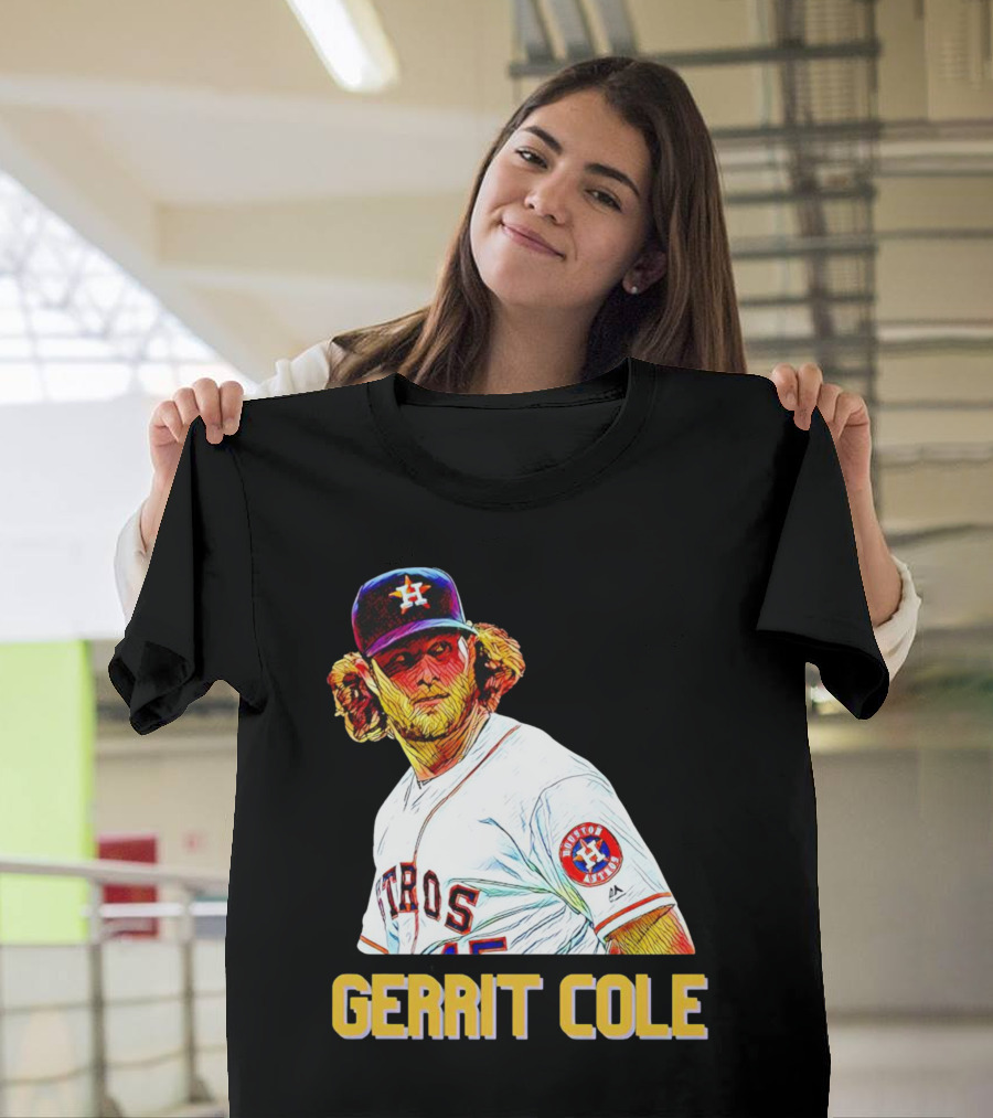 Gerrit Cole Astros Houston Baseball Player T-Shirt