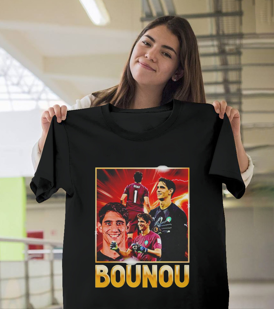 Bounou Bono Morocco Football Soccer T-Shirt