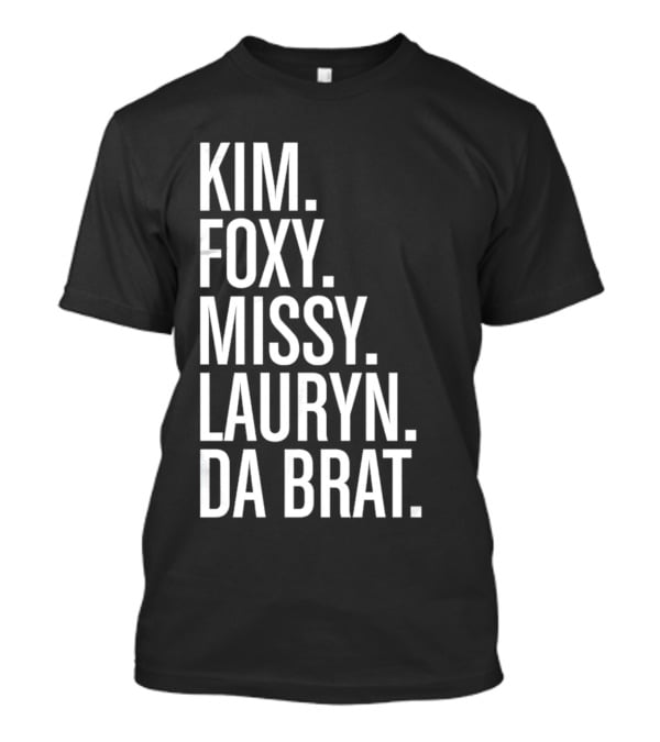 Kim Foxy Missy Lauryn Da Brat Legends Combo T-Shirt
