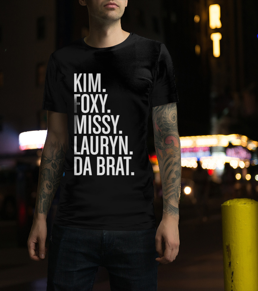 Kim Foxy Missy Lauryn Da Brat Legends Combo T-Shirt