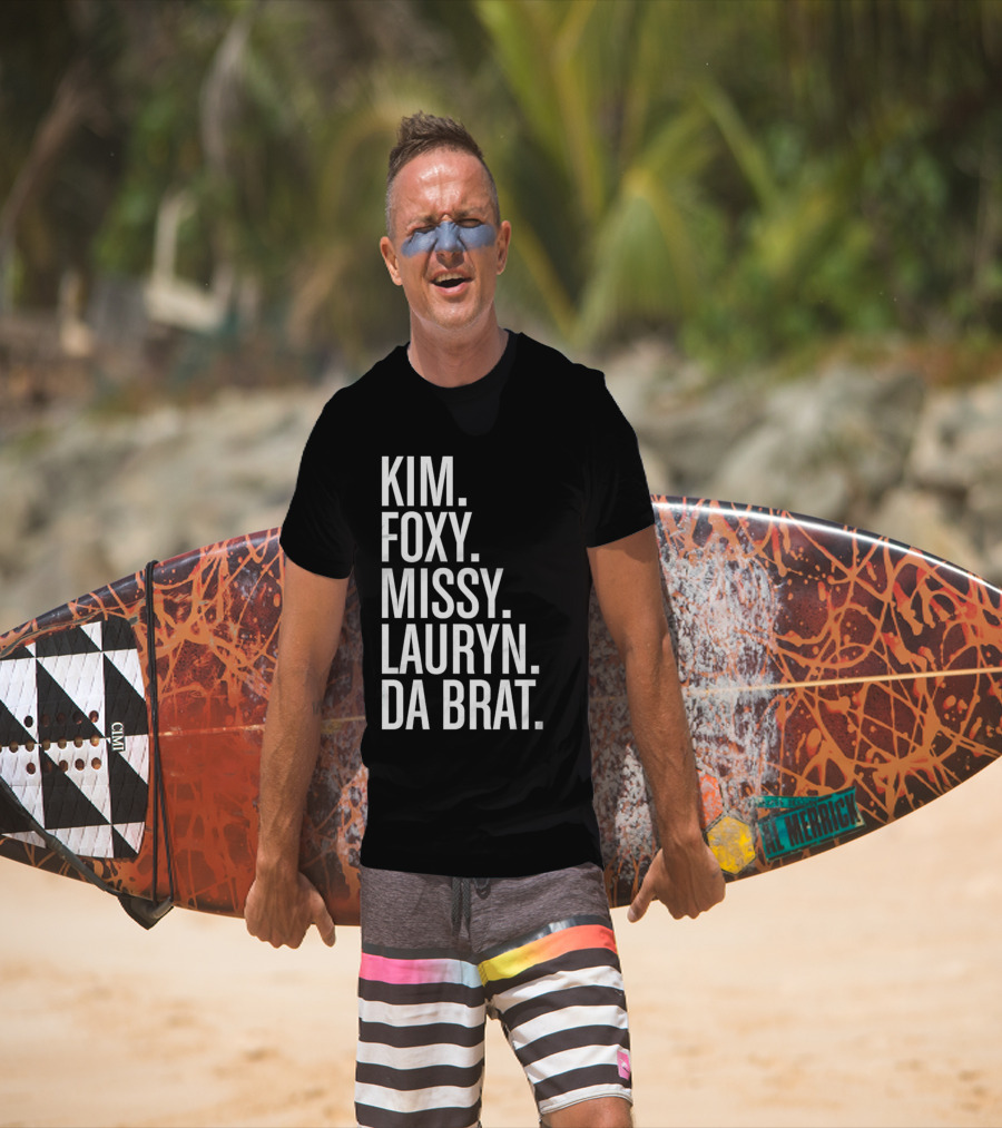 Kim Foxy Missy Lauryn Da Brat Legends Combo T-Shirt