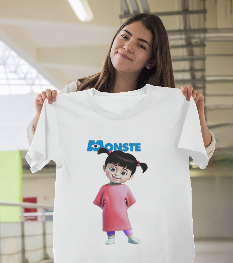 Boo Monsters Monste Pixar Animation Character T-Shirt