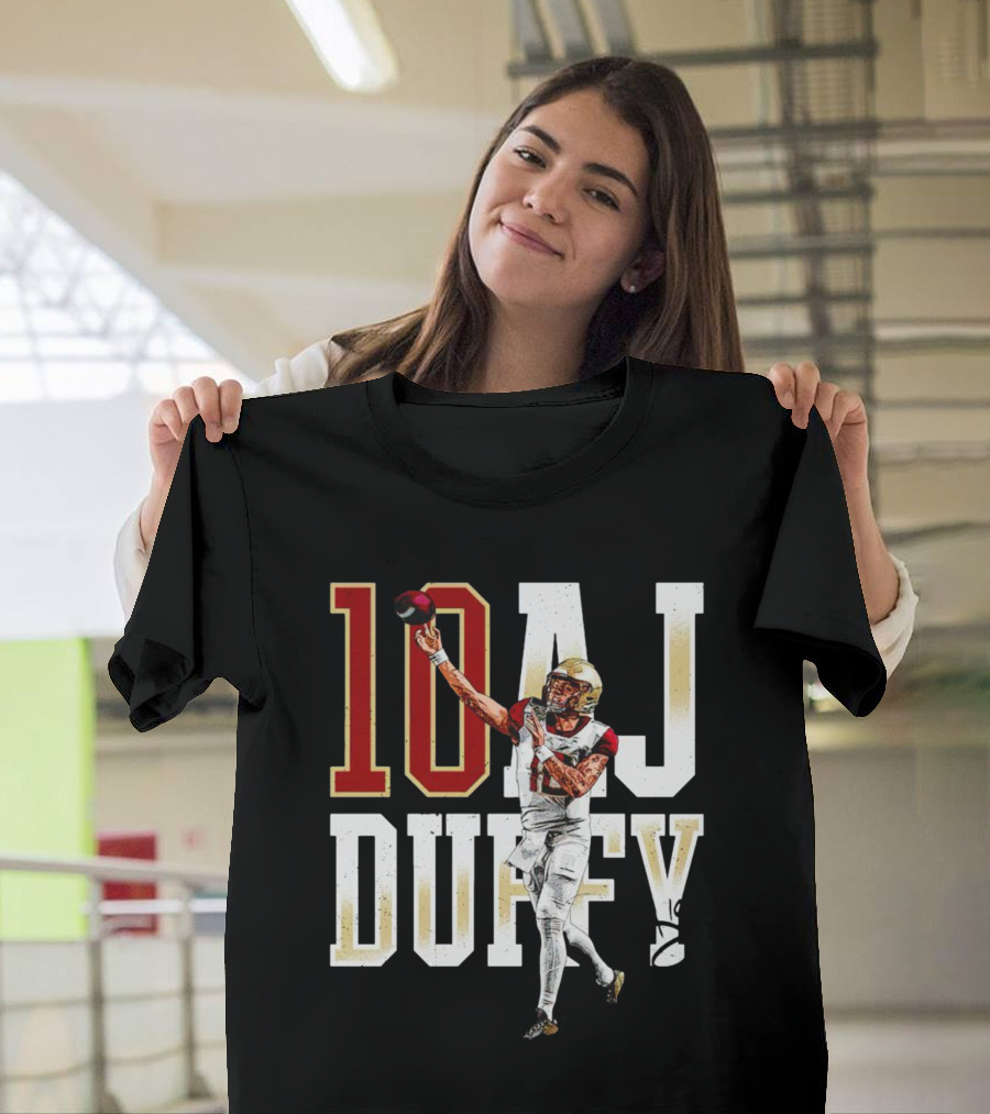 Aj Duffy 10 Florida State Seminoles Football Player T-Shirt