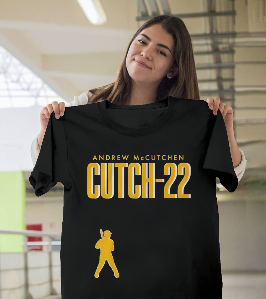 ANDREW MCCUTCHEN CUTCH-22 PITTSBURGH PIRATES T-Shirt