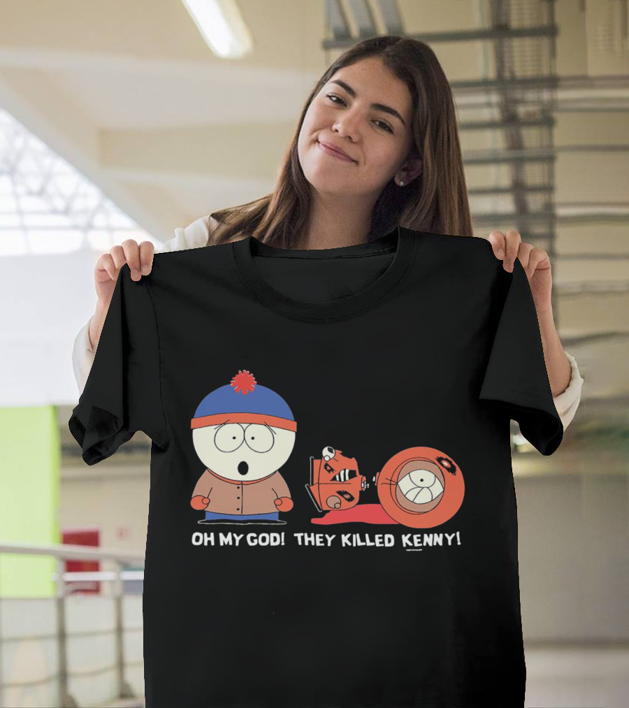 Oh My God They Killed Kenny South Park Classic Scene T-Shirt