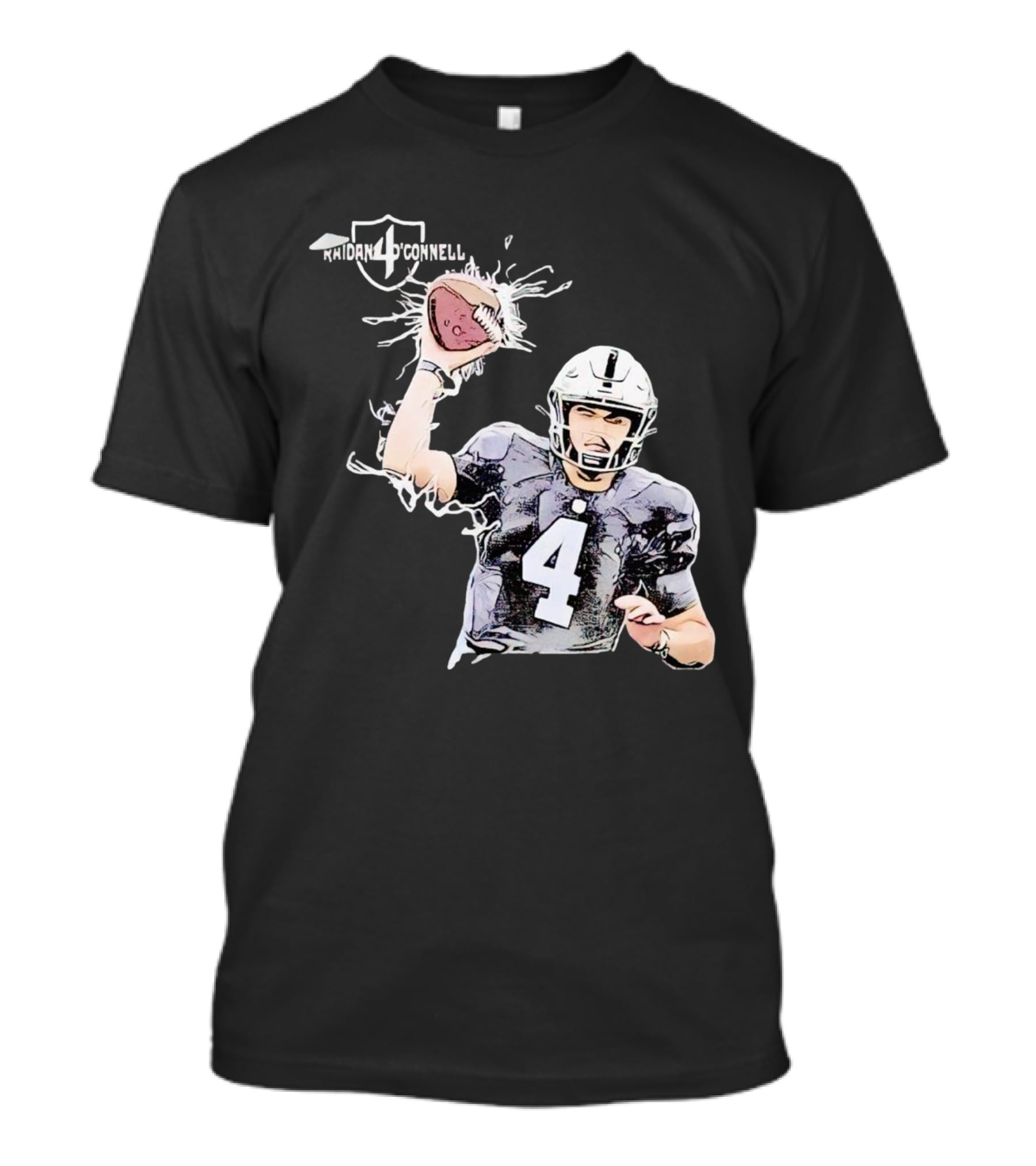 Aidan O’connell Las Vegas Raiders Football Quarterback T-Shirt
