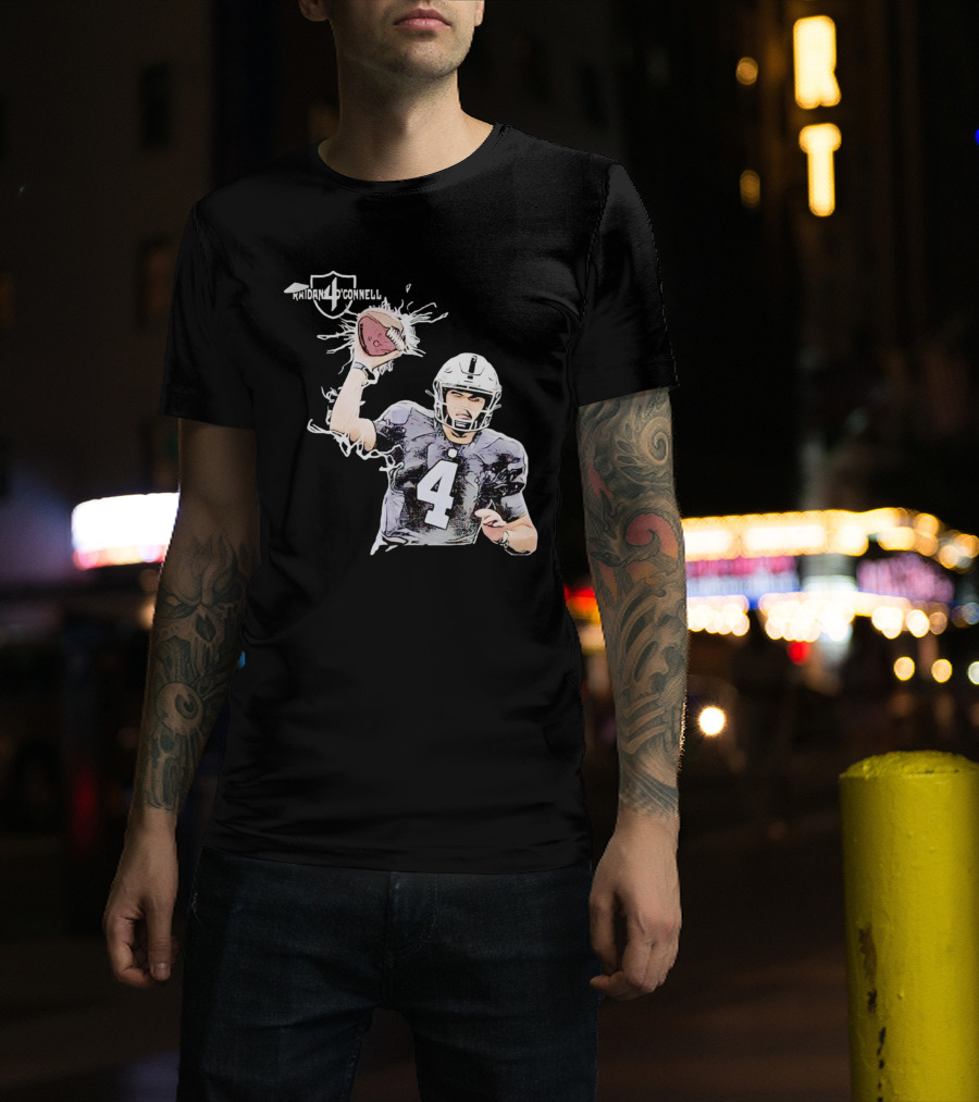 Aidan O’connell Las Vegas Raiders Football Quarterback T-Shirt