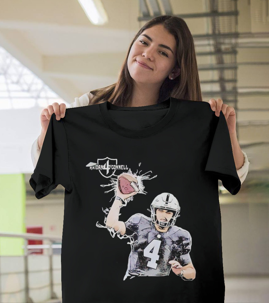 Aidan O’connell Las Vegas Raiders Football Quarterback T-Shirt