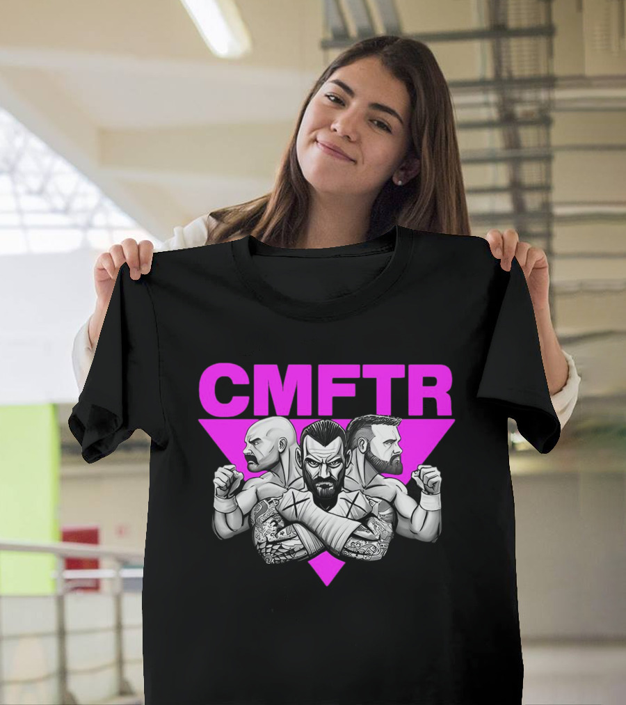 CMFTR Wrestling Trio Hal Haney T-Shirt