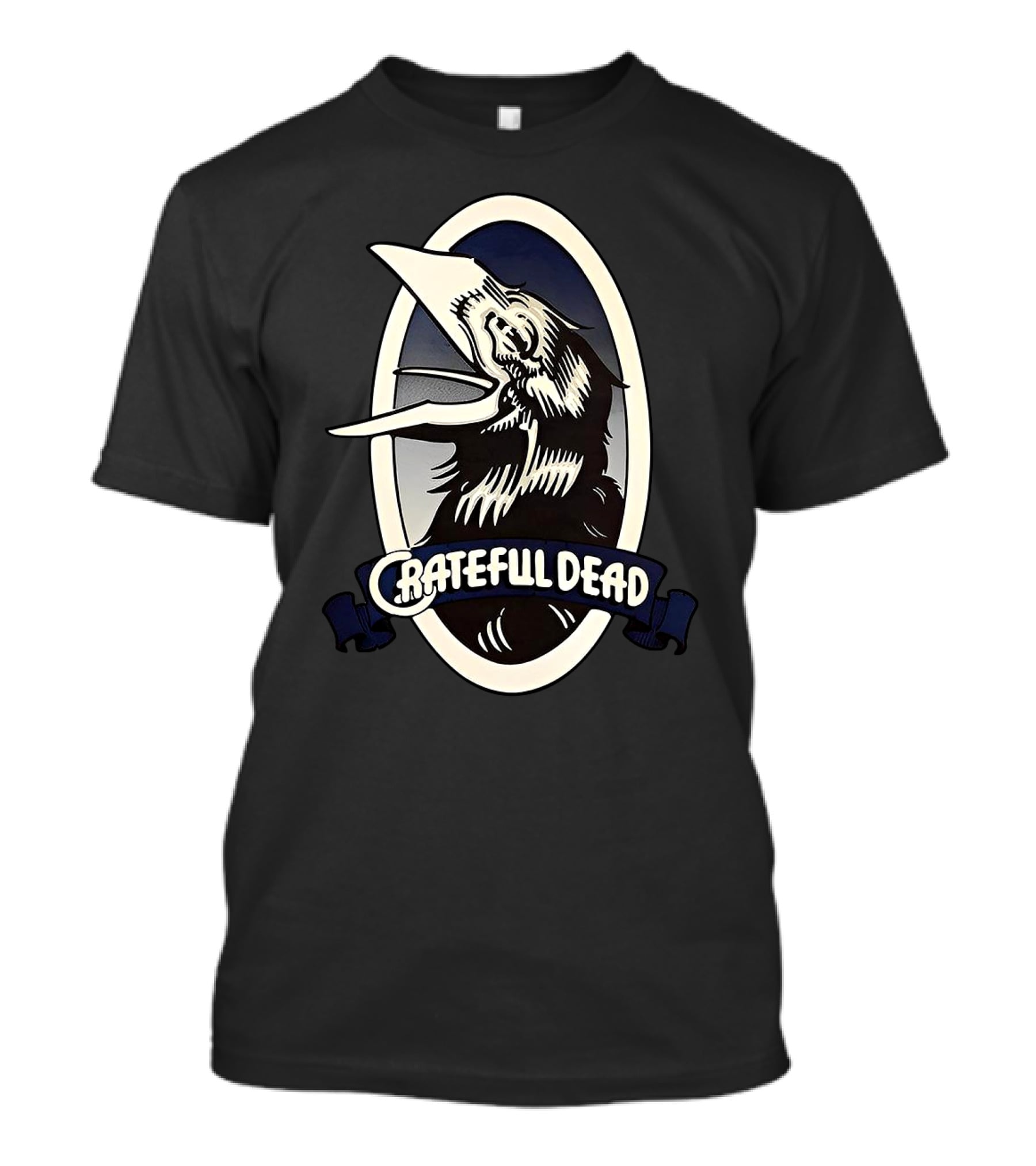 Grateful Dead Raven Oval T-Shirt