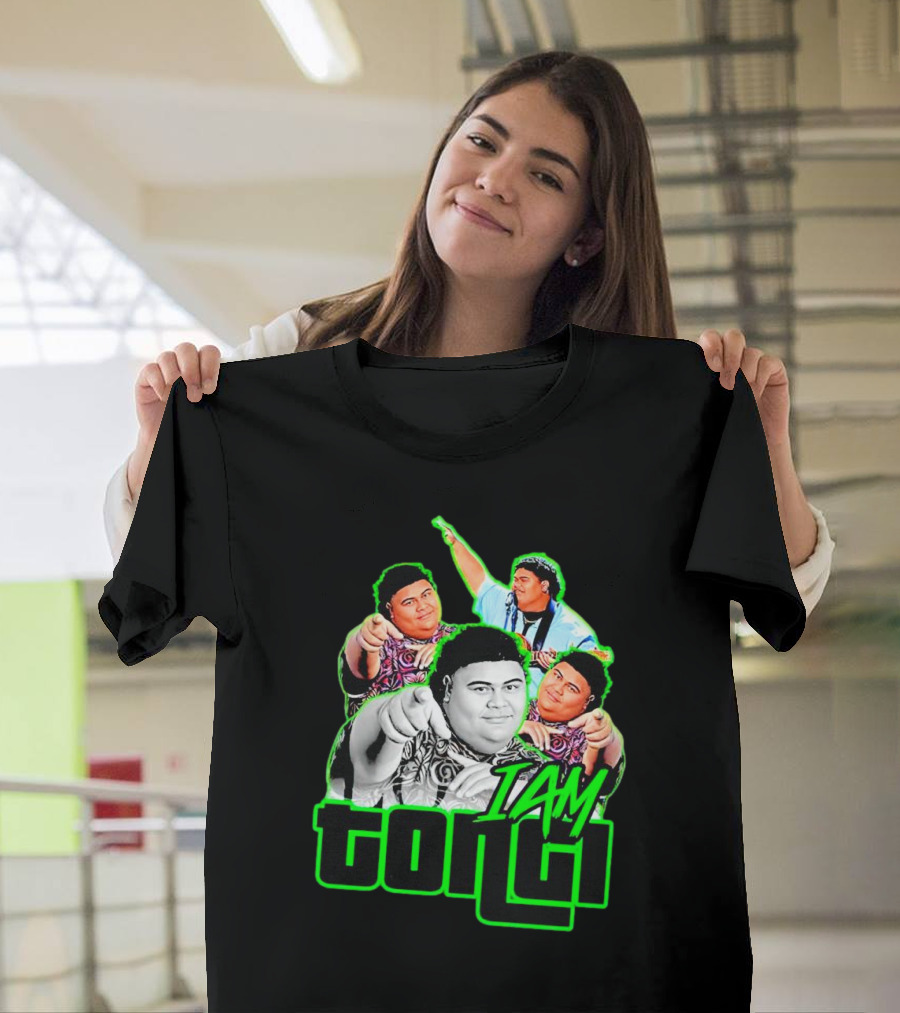I Am Tongi Colorful Composition with Engaging Poses T-Shirt