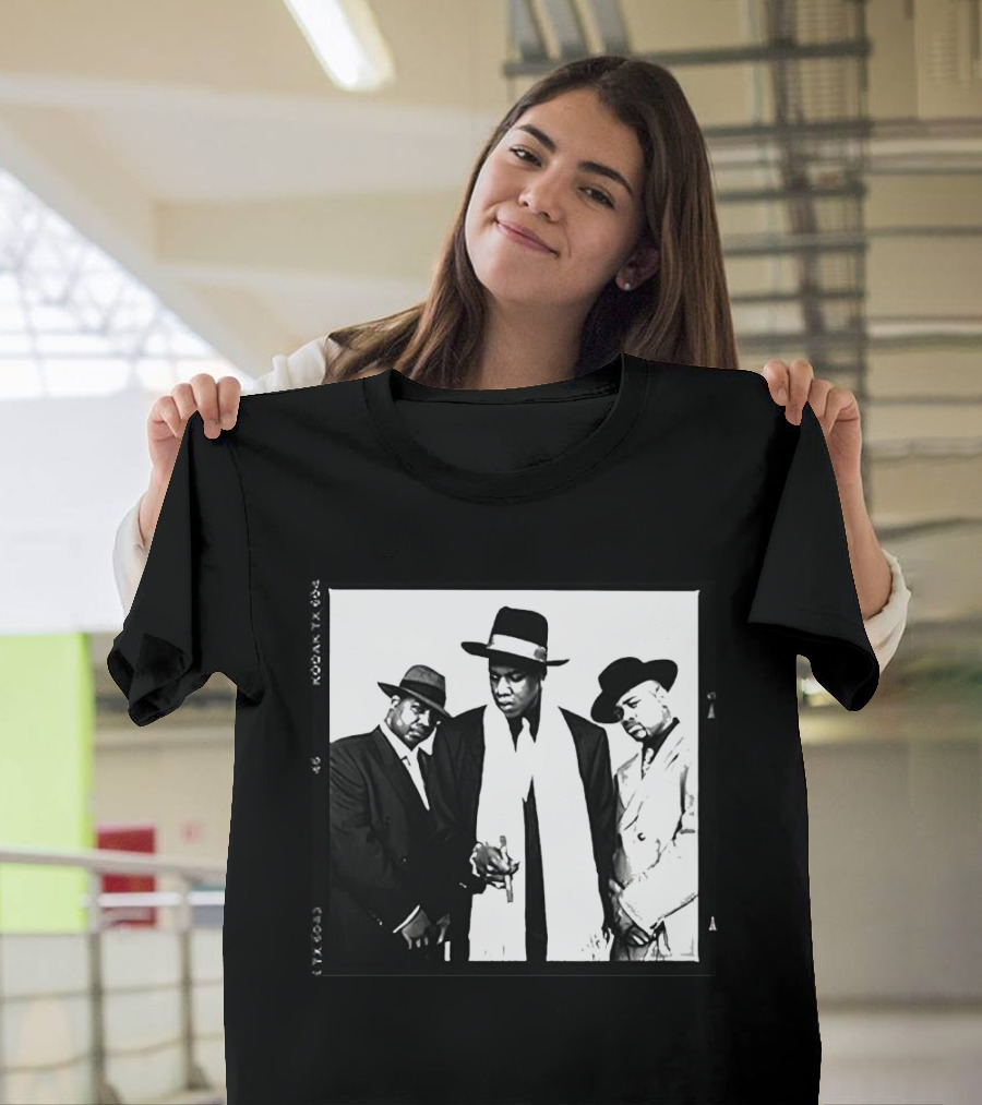 Jay-Z Reasonable Doubt Black and White Album Cover Photo T-Shirt