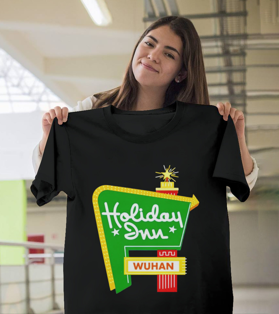 Holiday Inn Wuhan Vintage Neon Sign T-Shirt