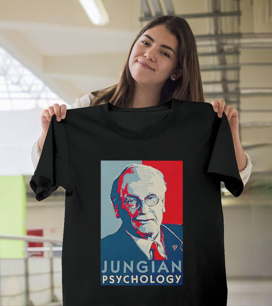 Jungian Psychology Red and Blue T-Shirt