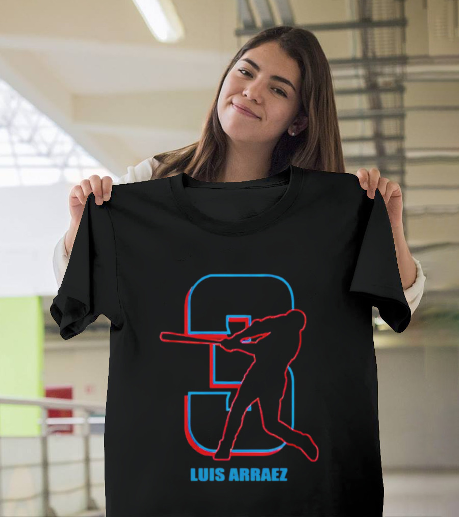 Luis Arraez 3 Miami Baseball T-Shirt