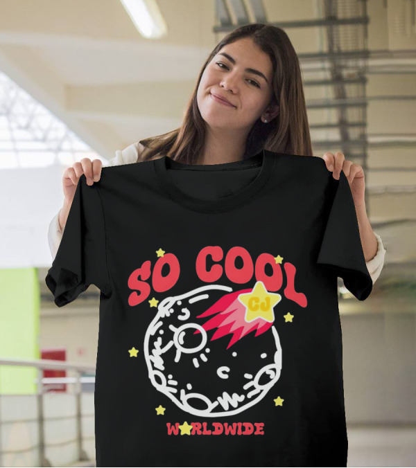 SO COOL CJ Worldwide Planet Starburst T-Shirt