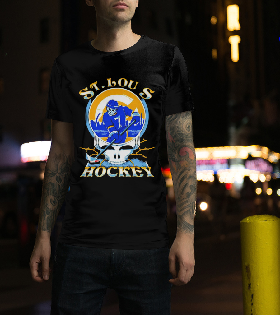 St. Louis Hockey Blues Buzz Grateful 2.0 T-Shirt