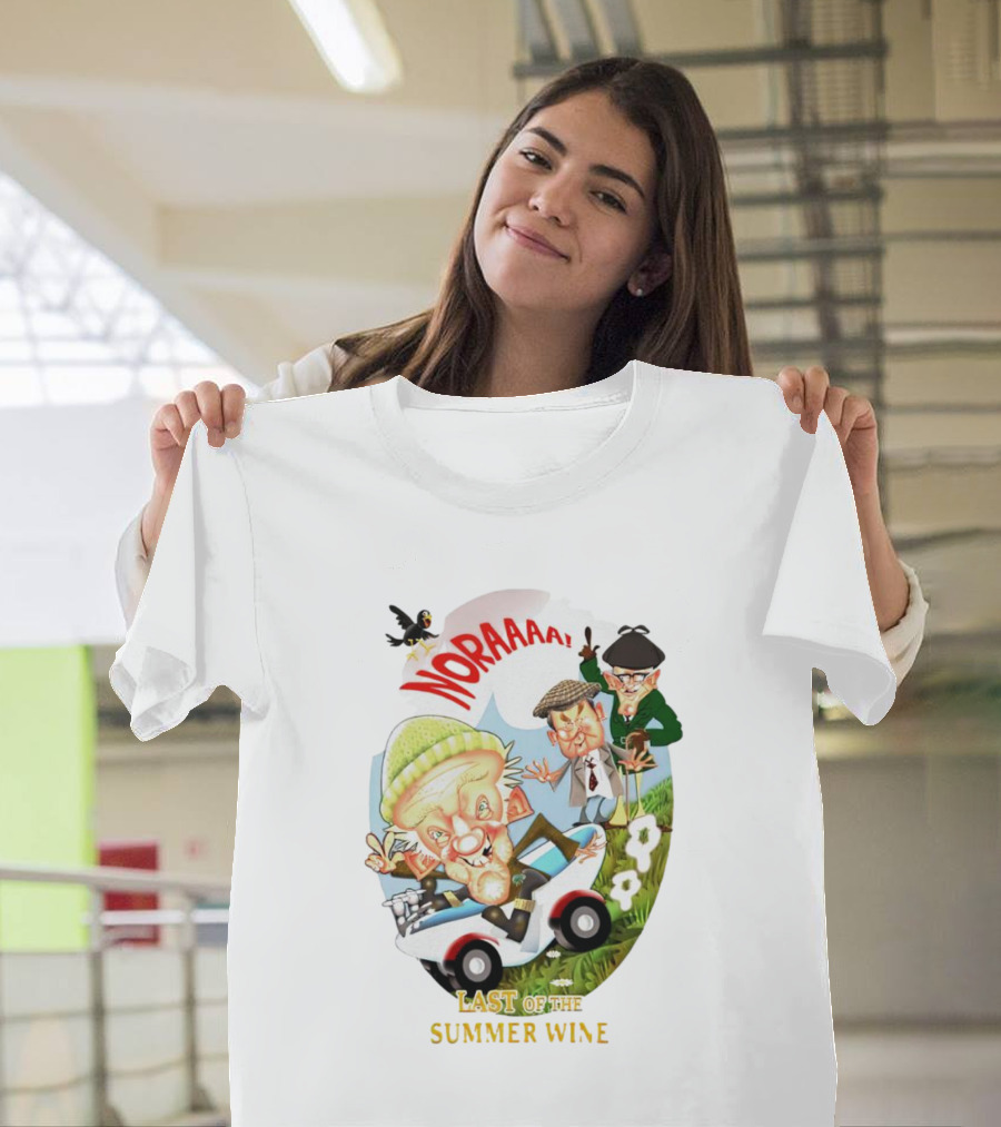 NORAAA Last of the Summer Wine Golf Cart Mischief T-Shirt