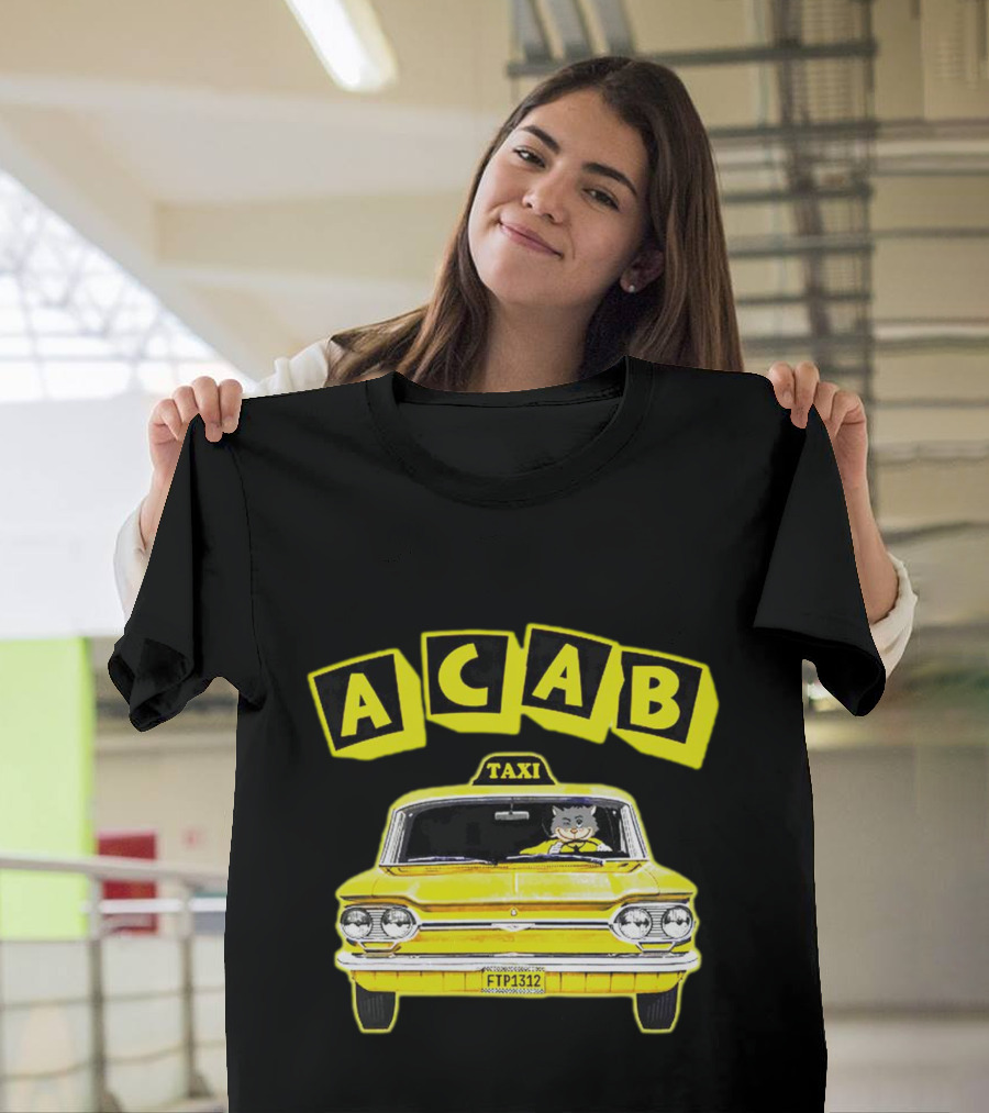 ACAB Taxi Cat FTP1312 T-Shirt