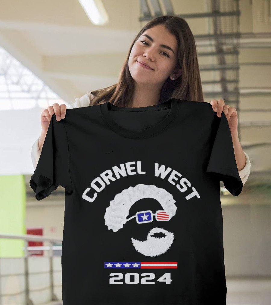 Cornel West 2024 Patriotic Style Campaign T-Shirt