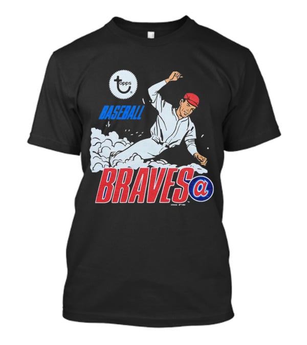 Topps Baseball Braves MLB Atlanta Braves T-Shirt