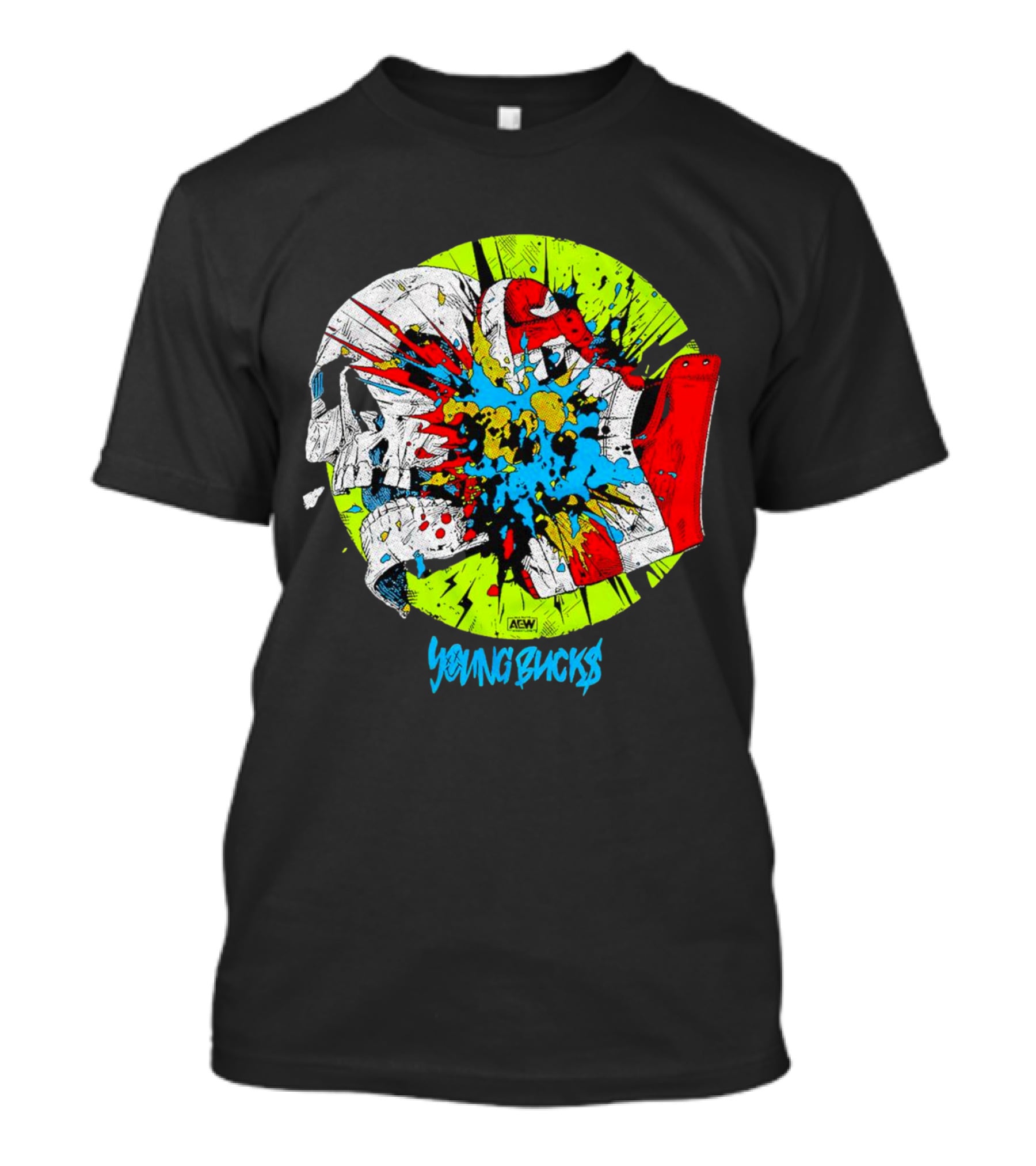 AEW Young Bucks Comic Explosion T-Shirt