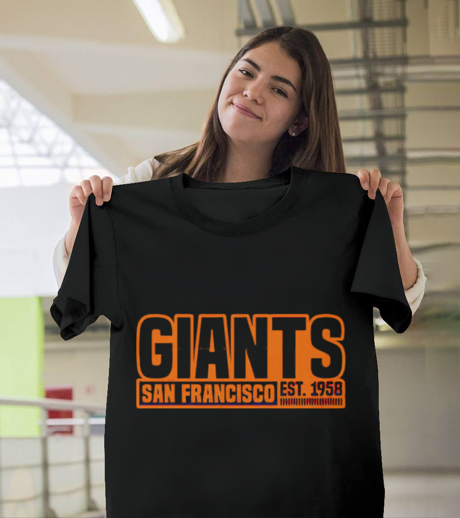 San Francisco Giants Est 1958 Orange T-Shirt