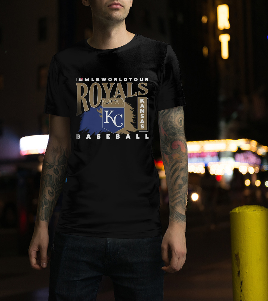MLB World Tour Kansas City Royals Baseball Kansas T-Shirt
