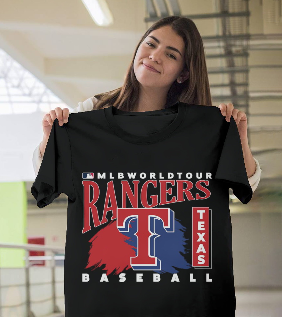 MLB World Tour Texas Rangers Baseball T-Shirt