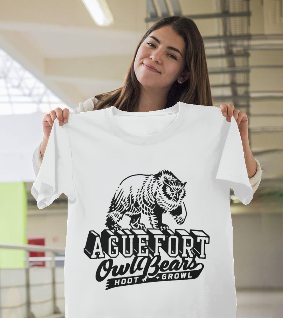 Aguefort Owlbears Hoot And Growl Dimension 20 Fantasy High T-Shirt