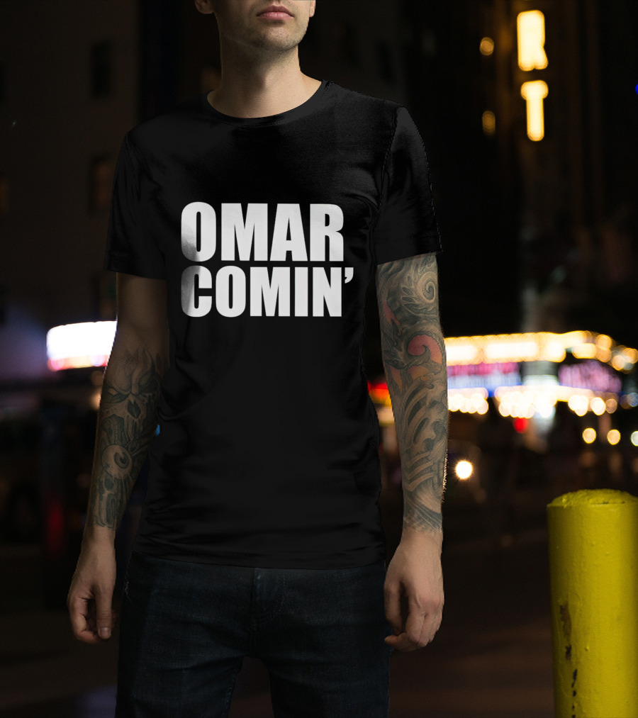 Omar Comin’ The Wire Iconic Catchphrase T-Shirt