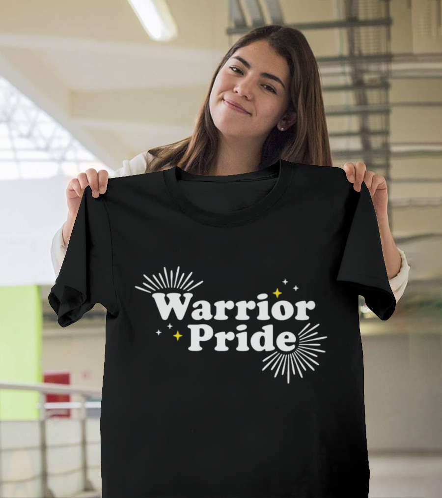 Warrior Pride Celebration Fireworks Stars T-Shirt
