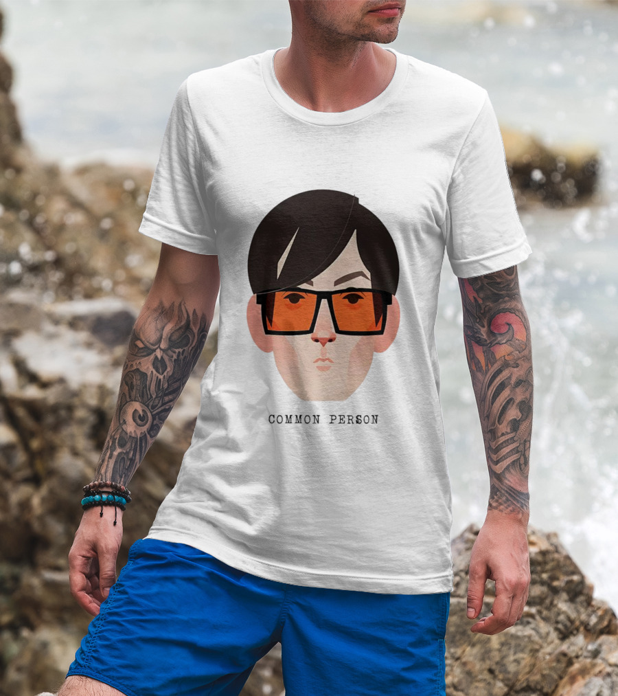 Common Person Sunglasses Face T-Shirt